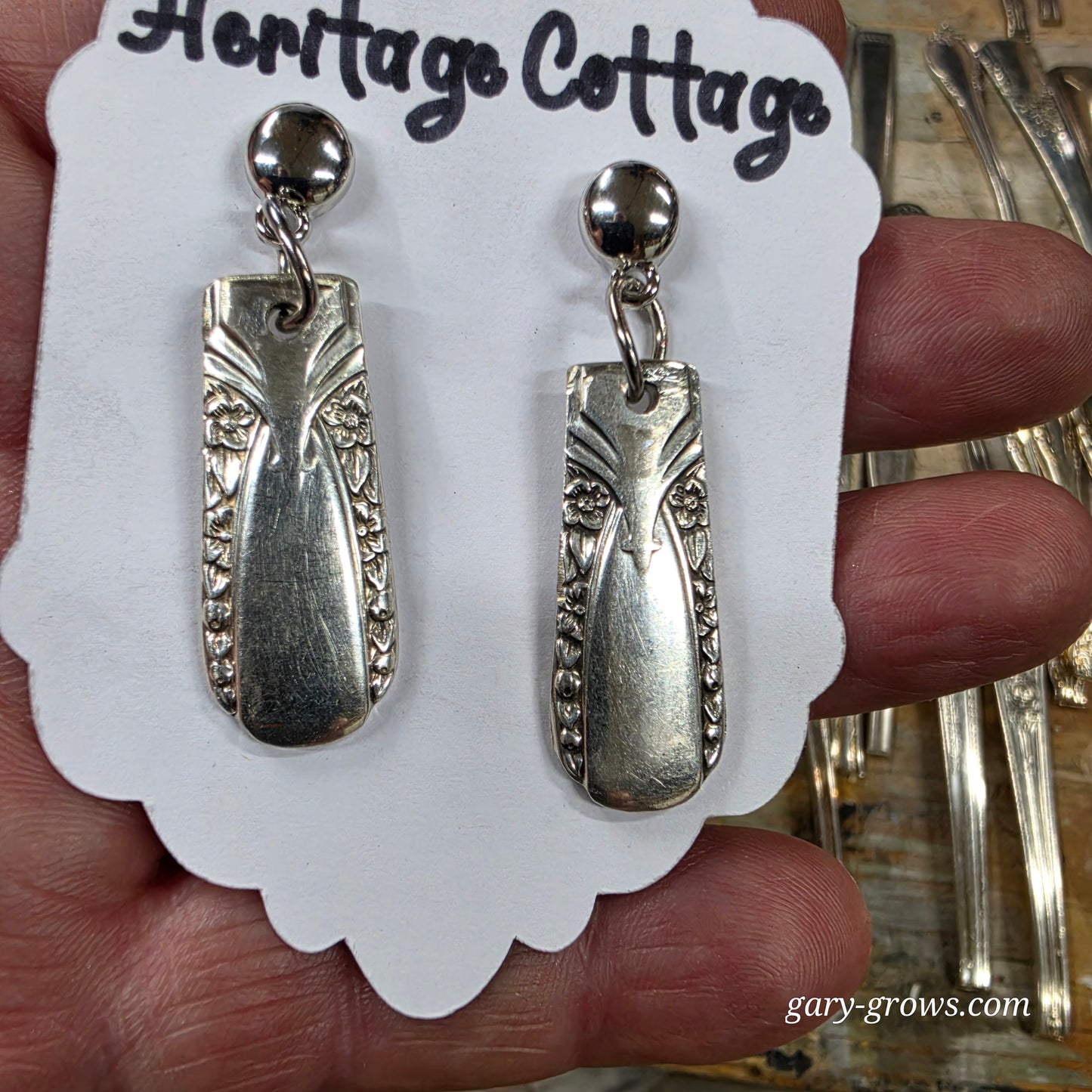 Spoon Ring Earrings