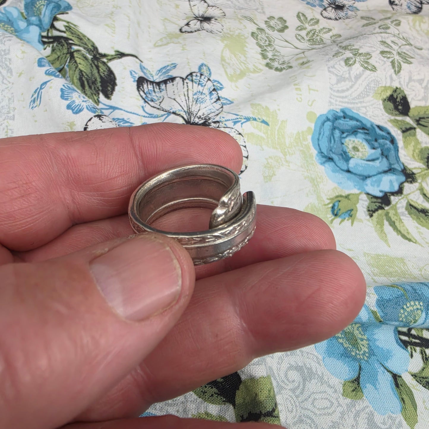 Beautiful Wrap Spoon Ring - Size 11