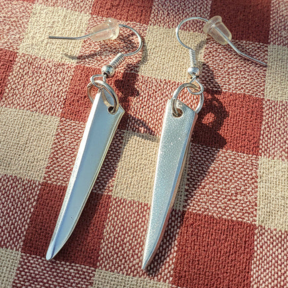 Tin-ie Silver Plate Earrings