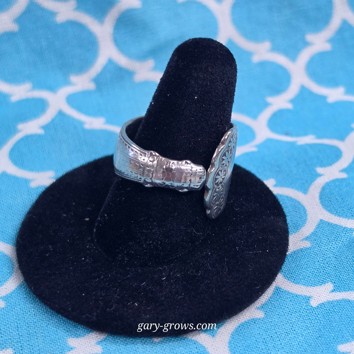 Athens Pattern (1884) Spoon Band Ring - Size 8