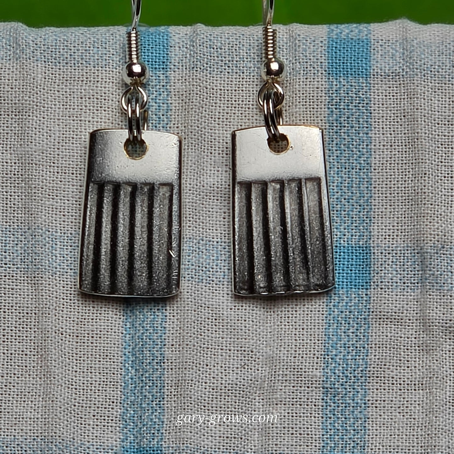 Vintage Silver Plate Spoon Earrings