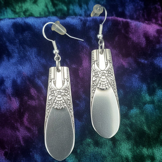 Beloved 1940 Silver Plate Earrings