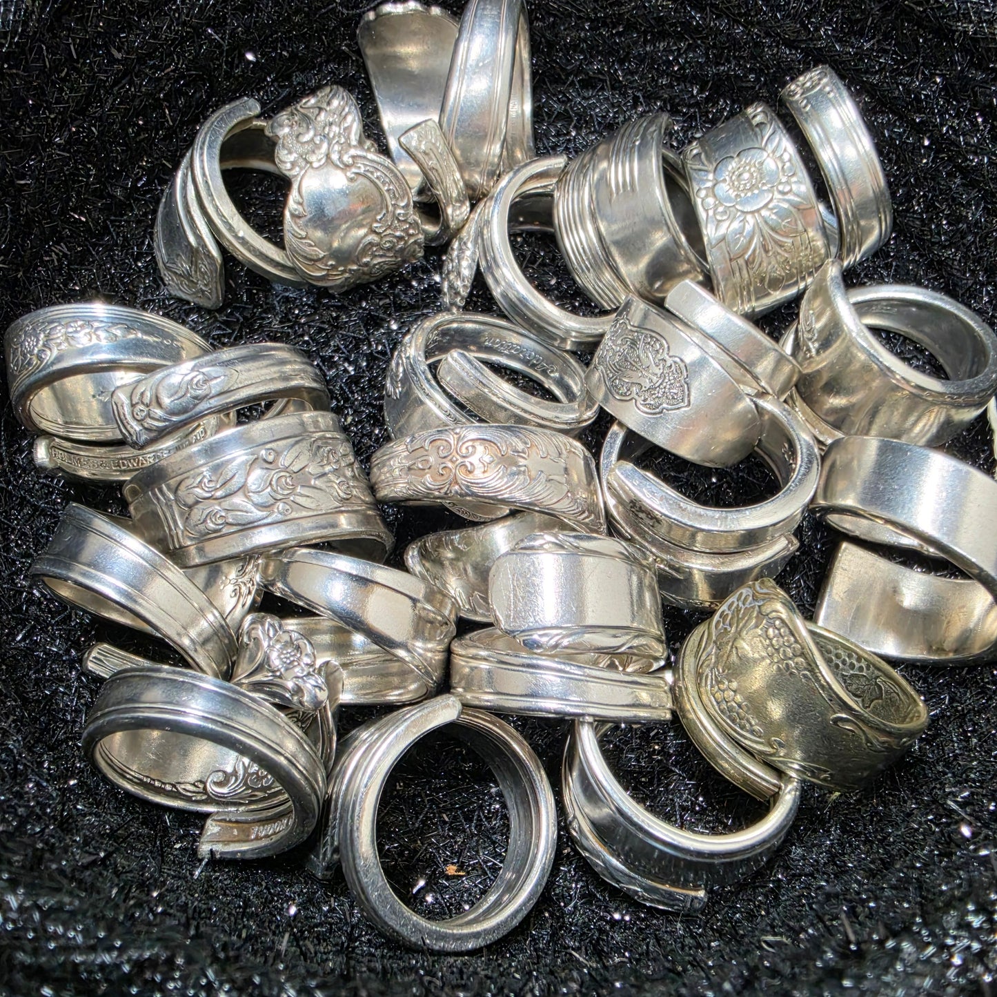 Spiral Spoon Ring - Mystery Pattern