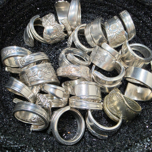 Spiral Spoon Ring - Mystery Pattern