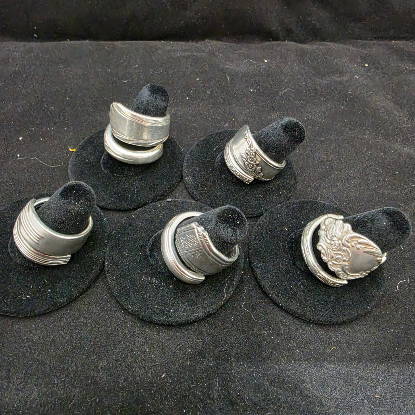 Spiral Spoon Ring - Mystery Pattern
