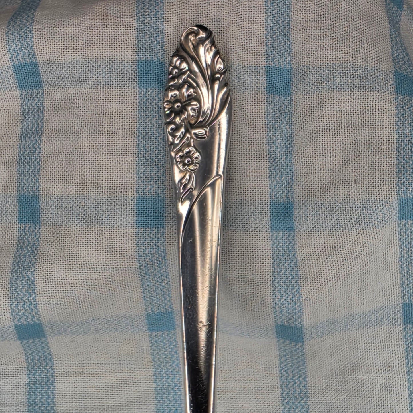 Evening Star (1950) Pattern Spoon Ring - Size Your Choice
