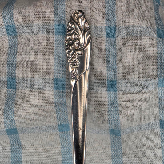 Evening Star (1950) Pattern Spoon Ring - Size Your Choice