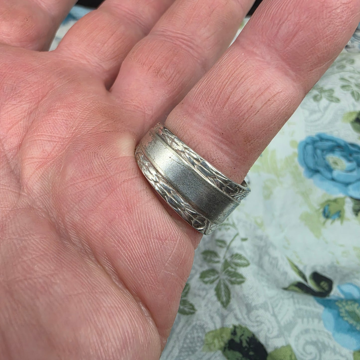 Beautiful Wrap Spoon Ring - Size 11