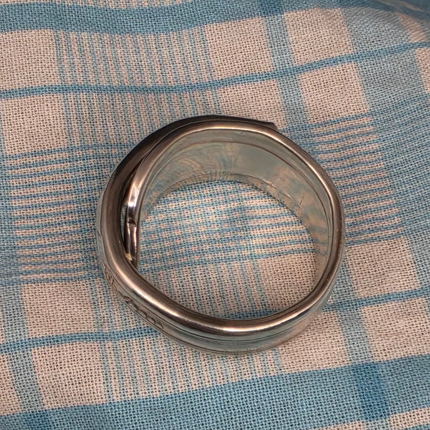 June Nursery Pattern Spoon ring - Size 14